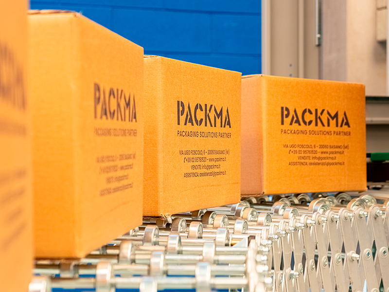 Piani a rulli estensibili Rulliere e Trasportatori Packma